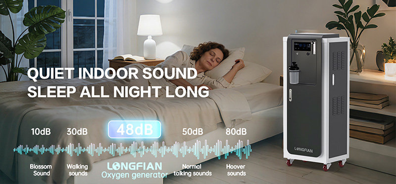 Новый высокопоточный кислородный концентратор Longfian объемом 20 л