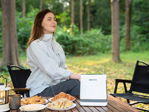 Портативный кислородный концентратор, одобренный авиакомпаниями